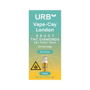 URB Saucy THC Diamonds 2g Delta 8 / THCA / THCH Cart