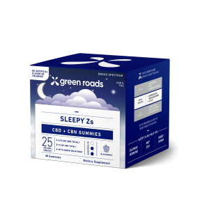 Green Roads Sleepy Zs CBD, CBN Gummies - (30ct) 750mg